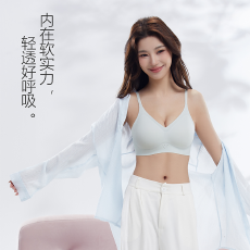 批发实力工厂2026桑蚕丝莫代尔<b class='q'>无</b><b class='q'>痕</b>聚拢收副乳透气固定杯轻薄舒适内衣