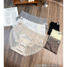 批发实力工厂缎面蕾丝三角内裤纯欲<b class='q'>性感</b>透明网纱女士三角裤夏季超薄款