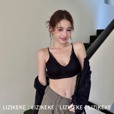 批发实力工厂法式波点<b class='q'>蕾丝</b>内衣女小胸聚拢无钢圈防下垂性感美背<b class='q'>文胸</b>罩