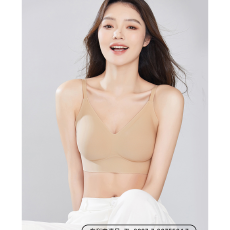 批发实力工厂小胸显大<b class='q'>隐形</b><b class='q'>文胸</b>女聚拢收副乳无痕打底背心固定杯内衣女