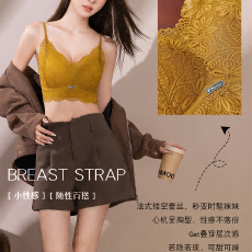 批发实力工厂新款蕾丝吊带背心防走光打底抹胸舒适<b class='q'>无</b><b class='q'>钢圈</b>软支撑<b class='q'>文胸</b>薄