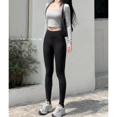 批发实力工厂高腰<b class='q'>打底裤</b>女外穿春秋季新款薄款修身<b class='q'>显瘦</b>弹力大码秋裤