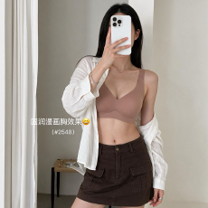 批发实力工厂深V圆杯聚拢收副乳蚕丝内里莫代尔<b class='q'>无</b><b class='q'>钢圈</b>提拉式聚拢<b class='q'>内衣</b>