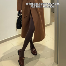 批发实力工厂复古天鹅绒打底<b class='q'>裤</b>女早秋氛围感高级气质哑光微透美腿袜