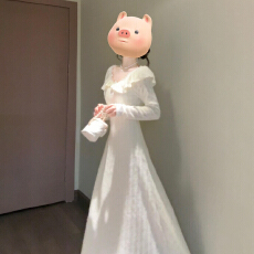 批发法式高级感白色针织<b class='q'>连衣</b>裙女秋冬2025新款配大衣内搭打底气质<b class='q'>长裙</b>