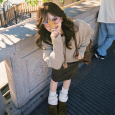 批发慵懒高级感麻花毛衣女秋冬2025新款针织衫打底内搭<b class='q'>宽松</b>韩系套装裙