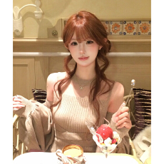 批发法式复古针织抹胸<b class='q'>连衣裙</b>子女秋<b class='q'>冬季</b>2026年新款巨好看穿搭一整套装