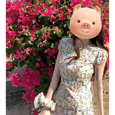 批发初夏法式短袖碎花连衣裙子女夏季2026<b class='q'>新款</b>高级感收腰显瘦气质长裙