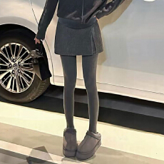 批发孕妇裙高级感毛呢短裤裙子2026新款秋<b class='q'>冬</b>款a字半身裙不规则包臀裙