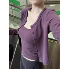 批发欣旺 官图 随心裁<b class='q'>莫代尔</b>260克1*1 韩系辣妹吊带开衫女上衣两件套