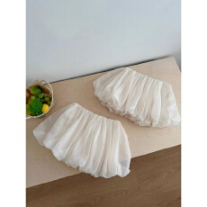 批发欣旺 官图 原版布料 花苞蓬蓬半身裙<b class='q'>夏季</b>新款韩系小个子温柔<b class='q'>短裙</b>