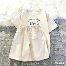 批发运动套装套装夏季2026休闲跑步短袖短裤运动风两件套时尚