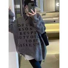 批发毛衣女秋冬加厚宽松遮肚子拼接<b class='q'>牛仔</b><b class='q'>上衣</b>