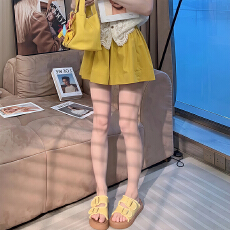 批发官图  高级感韩系减龄阔腿<b class='q'>短裤</b>女2026夏季新款宽松高腰百搭裤子潮