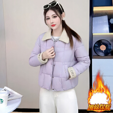 批发官图  欧货时尚<b class='q'>妈妈</b>装长袖棉服女2025冬季新款洋气百搭开衫外套潮