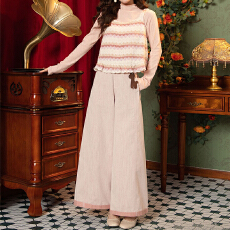 批发官图  2026春秋新款温柔气质套装女设计感吊带<b class='q'>打底</b>衫阔腿裤三件套