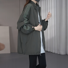 批发官图  韩版时髦设计感<b class='q'>运动服</b>长袖外套女2026秋季<b class='q'>新款</b>舒适拉链上衣