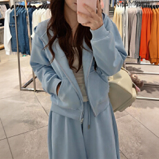 批发官图  欧货通勤风套装女2026春<b class='q'>秋</b>季新款休闲百搭外套阔腿裤两件套