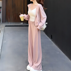 批发官图  高含棉小个子减龄套装女2026春秋季<b class='q'>新款</b>连帽卫衣长裤两件套