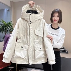 批发官图  工装连帽<b class='q'>外套</b>女2026年秋季新款宽松时尚洋气<b class='q'>百搭</b>夹克上衣潮