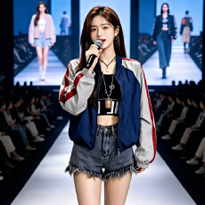 批发官图  时尚韩版立领撞色防晒外套女2026秋季新款小个子百搭上衣潮