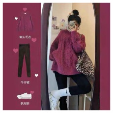 批发哺乳衣外出<b class='q'>时尚</b>辣妈款秋冬装上衣女两件套装秋冬季产后外穿喂奶衣