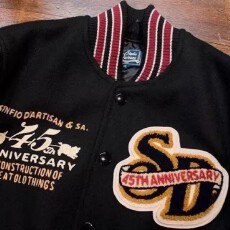 批发重磅毛尼原版领标毛巾绣】拼接棒球<b class='q'>服</b>外套男女装春秋季休闲夹克衫