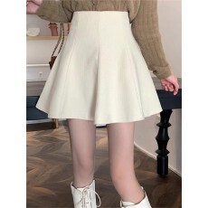 批发【灯芯绒<b class='q'>短裙</b><b class='q'>短裙</b>女显瘦遮肚子伞裙防走光小个子a字<b class='q'>半身裙</b>