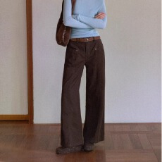 批发2025新概念复古水洗宽松直筒<b class='q'>牛仔裤</b><b class='q'>男</b>女高街cleanfit阔腿拖地长裤