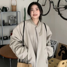 批发【飞行外套 2026狮城春秋新款<b class='q'>夹克</b>棒球领休闲美式棒球服外套潮