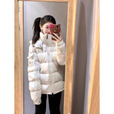 批发美式复古气质连帽派克服棉服女冬季新款宽松显瘦防寒保暖棉衣棉袄