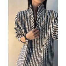 批发鱼骨纹<b class='q'>卫衣</b>】半拉链乐淘淘<b class='q'>卫衣</b>女<b class='q'>男</b>春秋冬polo长袖t恤立领<b class='q'>外套</b>潮