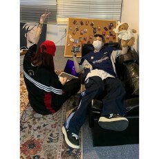 批发网银刺绣包边】复古揭潮坊字母v领棒球短袖T恤女宽松国潮<b class='q'>情侣</b><b class='q'>球衣</b>