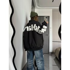 批发潮牌前卫棒球领夹克女男春秋季高级感刺绣上衣新款潮流<b class='q'>百搭</b>外套