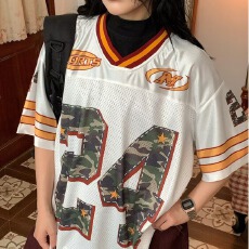 批发美式复古羽毛球服24新品男女款比赛服yy速干运动短袖<b class='q'>T</b><b class='q'>恤</b>上衣夏季