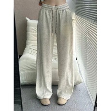 批发原版面料复网300克立体包边】卫<b class='q'>裤</b>14K直筒休闲<b class='q'>裤</b>子宽松运动<b class='q'>裤</b>男女