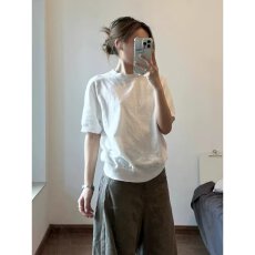 批发针织<b class='q'>短袖</b>】2026不同流春夏圆领上衣女修身套头半袖打底衫绒衫内搭