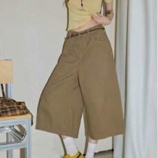 批发多口袋新概念<b class='q'>户外</b>七分牛仔裤男女同款宽松直筒阔腿<b class='q'>休闲</b>工装5分裤