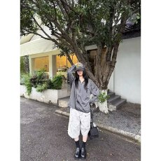 批发慵懒众优汇冲锋衣外套女男休闲上衣<b class='q'>春</b>秋洋气ins潮流时尚新款夹克