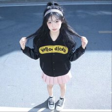 批发美式乐万邦痞帅字母刺绣棒球服春秋重磅复古宽松休闲夹克<b class='q'>外套</b>男女