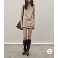 批发韩系新款时尚套装纯色无袖吊带背心<b class='q'>女</b>夏季高腰显瘦百搭裤裙两件套