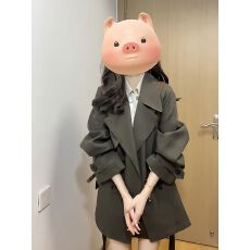 批发巨好看的短款风衣外套女2025年秋季新款时尚百搭休闲爆款韩系超火