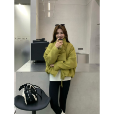 批发美式复古外套棉服女装2025年冬季爆款小个子短夹克通勤风上衣外套