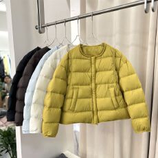 批发2025年冬季<b class='q'>韩版</b>显瘦时尚小个子圆领长袖短款<b class='q'>外套</b>女装棉服棉衣上衣