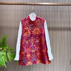 批发吉纹满堂 新中式国风优雅轻奢减龄中长马甲裙2026春季新款