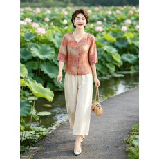 批发<b class='q'>夏</b>季套装女两件套2026新款今年流行爆款女装超火一整套穿搭<b class='q'>妈妈装</b>