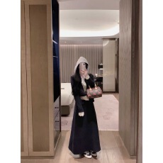 批发初冬一整套小香风假两件毛衣开<b class='q'>衫</b>半身裙子两件套装秋冬季女装