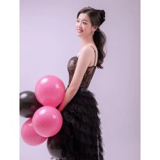 批发真实有货 嗲欲浪漫 睫毛<b class='q'>蕾丝</b>花边立体胸杯吊带鱼骨束腰胸衣纱裙