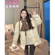 批发冬装上新<b class='q'>羽绒服</b>冬季方格保暖网红小个子羽绒棉服