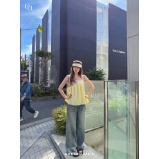 批发韩国棉<b class='q'>甜美</b>宽松蕾丝拼接吊带上衣女夏季性感无袖清新显瘦气质背心